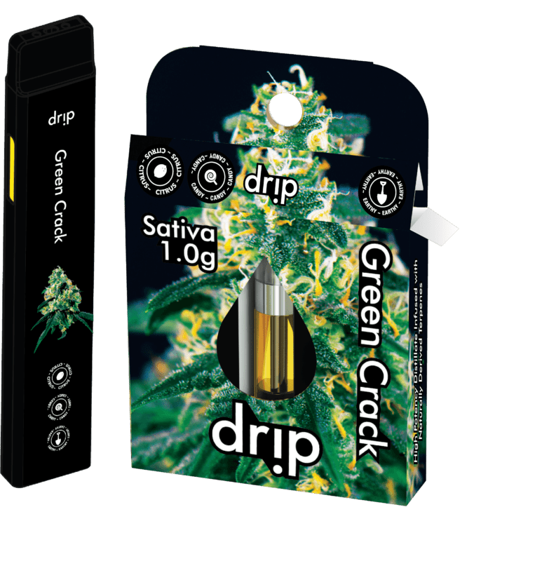 Green Crack Drip Cart 1g